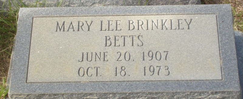 Mary Lee Brinkley