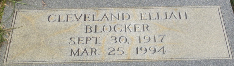 Cleveland Elijah Blocker