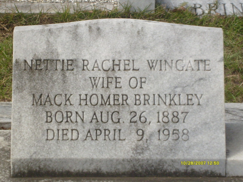Nettie Rachel Wingate