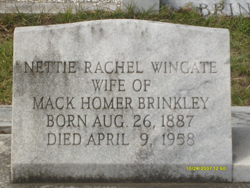 Nettie Rachel Wingate