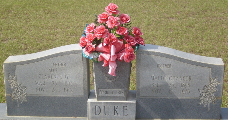 Clarence G. and Maude Granger Duke