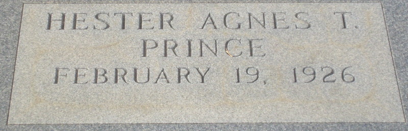 Hester Agnes T. Prince