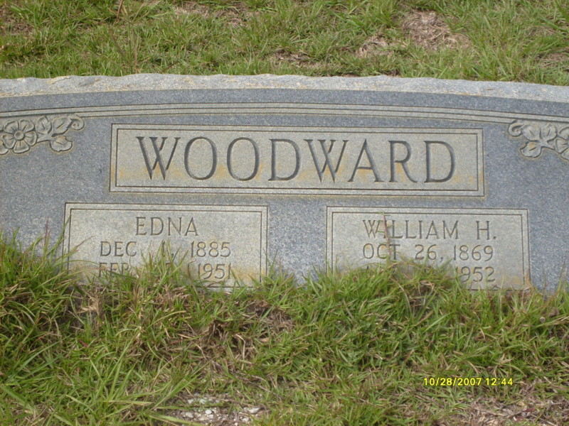 Edna and William H. Woodward