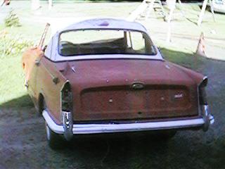 1962 Herald 1200 Coupe PED; rear