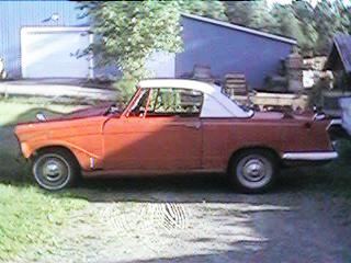 1962 Herald 1200 Coupe PED; LH side