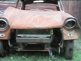 1962 Herald 1200 Coupe PED; damaged front