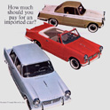Part of the introductory US advertising campaign for the 948 Heralds in 1960. Click on the image for a larger version.