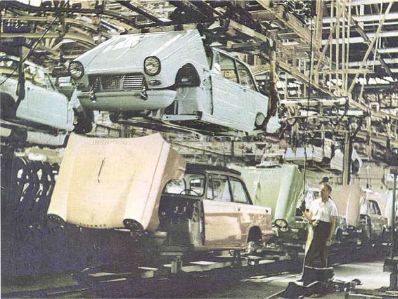 early Herald assembly line