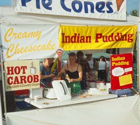 Pie Cone Booth at Common Ground